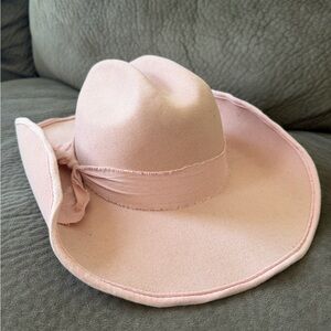 Forever 21 Pink Wide Brim cowgirl hat